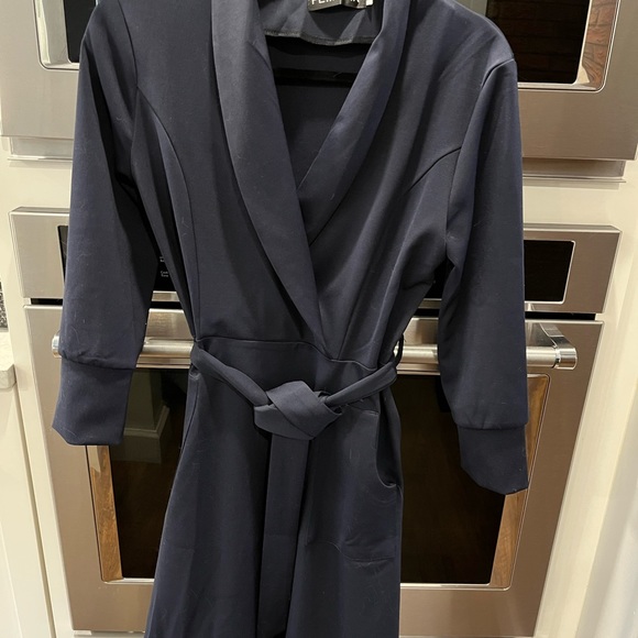 Blue navy dress size L - Picture 4 of 8